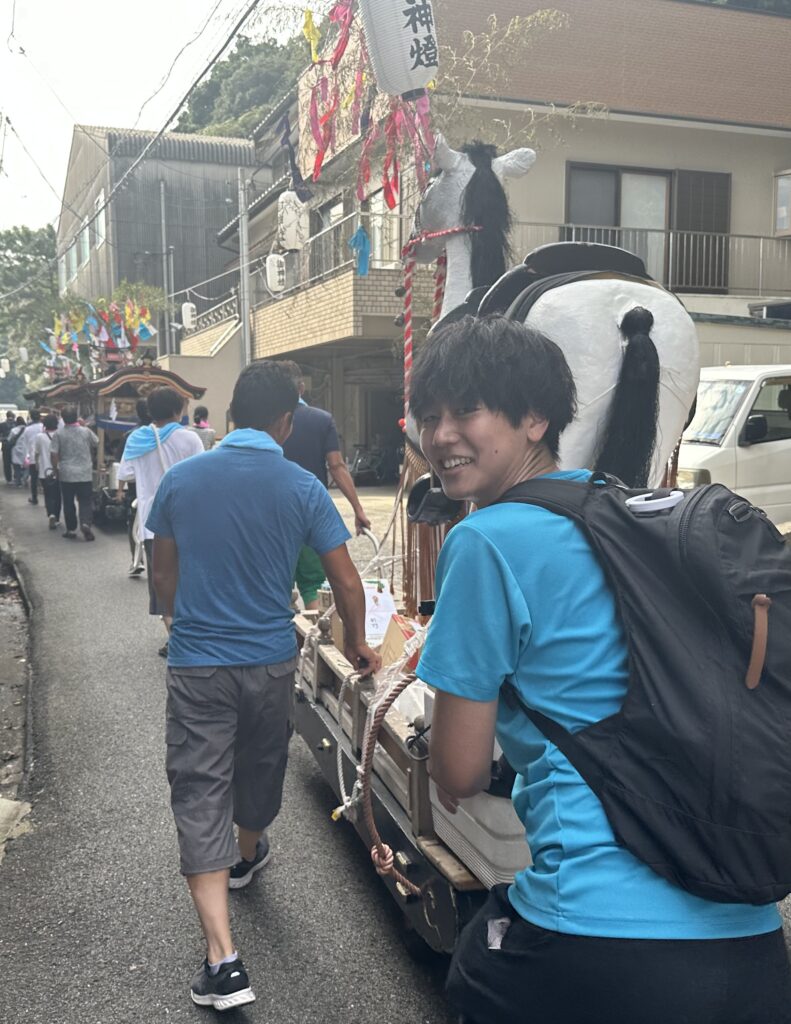 地元のお祭り